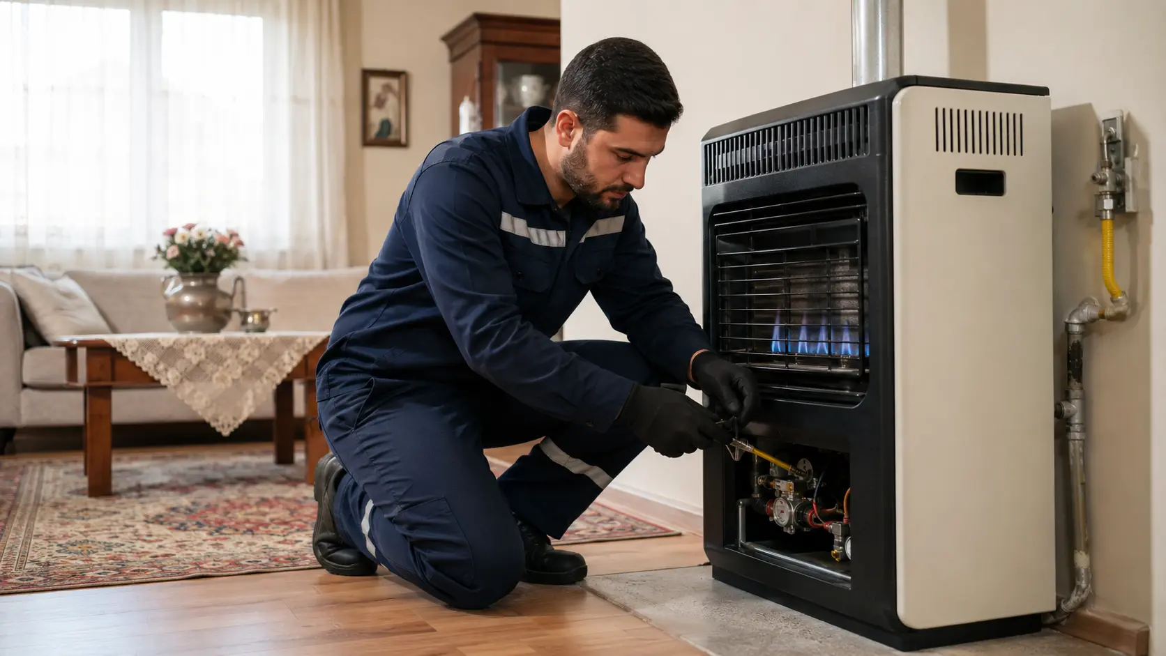Küçükçekmece doğalgaz sobası servisi